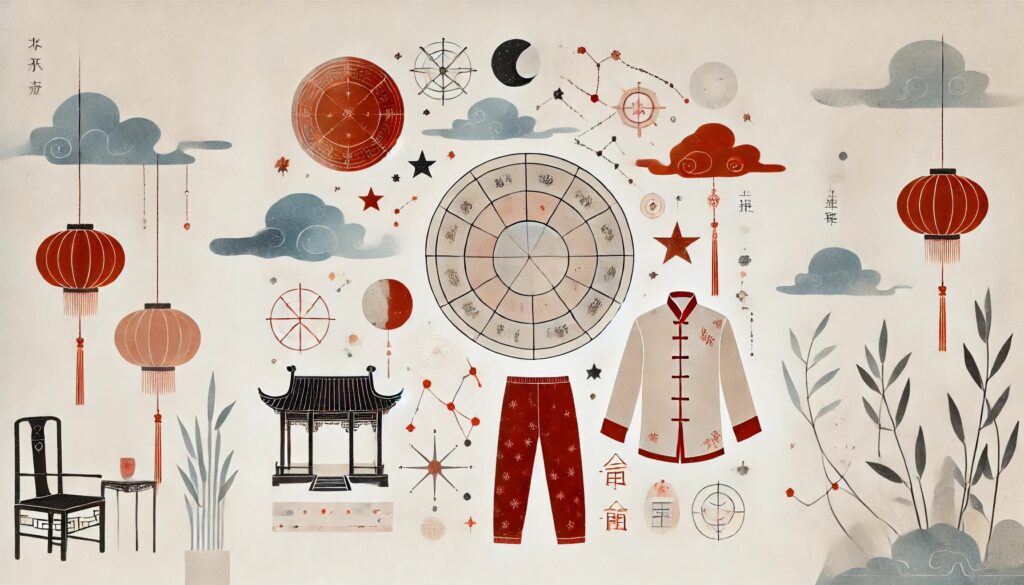 chinese zodiac year five elements fan tai sui ben ming nian