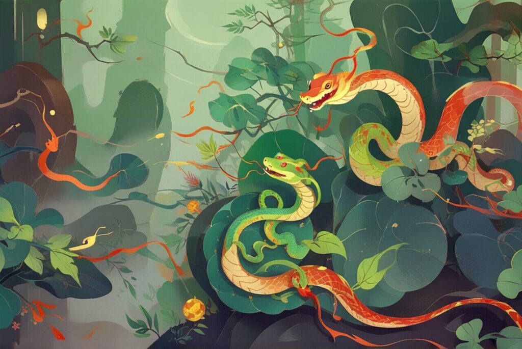 snake horoscope 2025 winding in nature