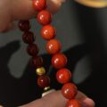 Tai Sui Auspicious Light Guardian Bracelet – South Red Agate